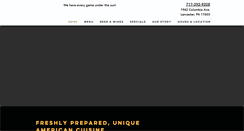 Desktop Screenshot of luckydogcafe.biz