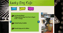 Desktop Screenshot of luckydogcafe.net